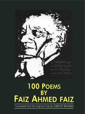 cover image of 100 Poems By Faiz Ahmed Faiz